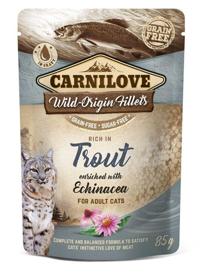 Pâtée Carnilove Chat – Truite & Échinacée